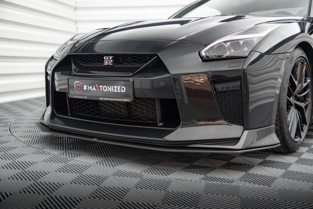 Maxton Design Street Pro Splitter Nissan GTR R35 Facelift