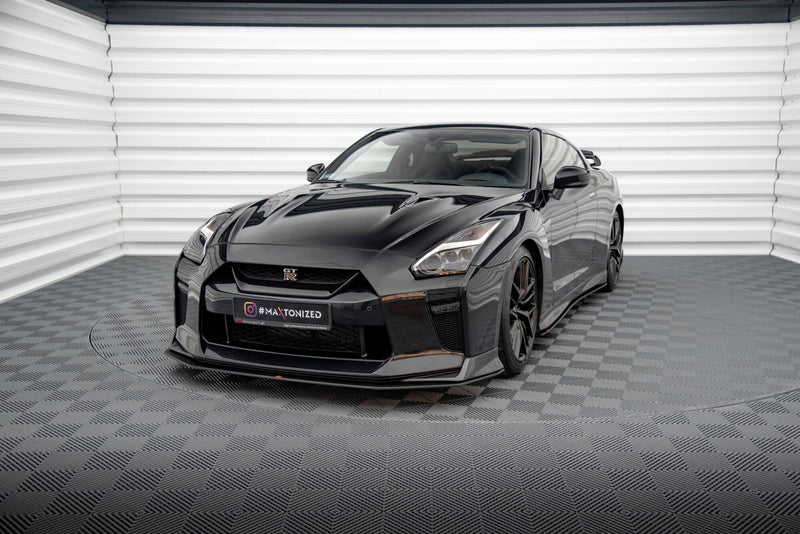 Maxton Design Street Pro Splitter Nissan GTR R35 Facelift