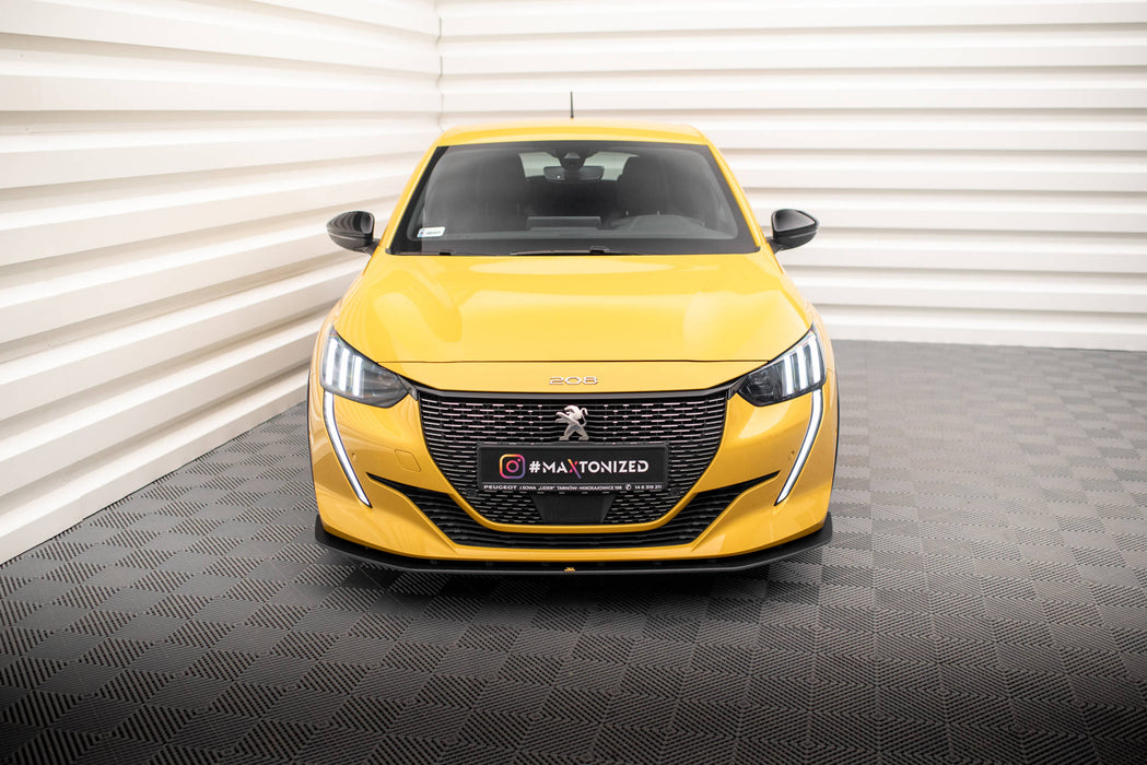 Maxton Design Street Pro Splitter Peugeot 208 GT Mk2