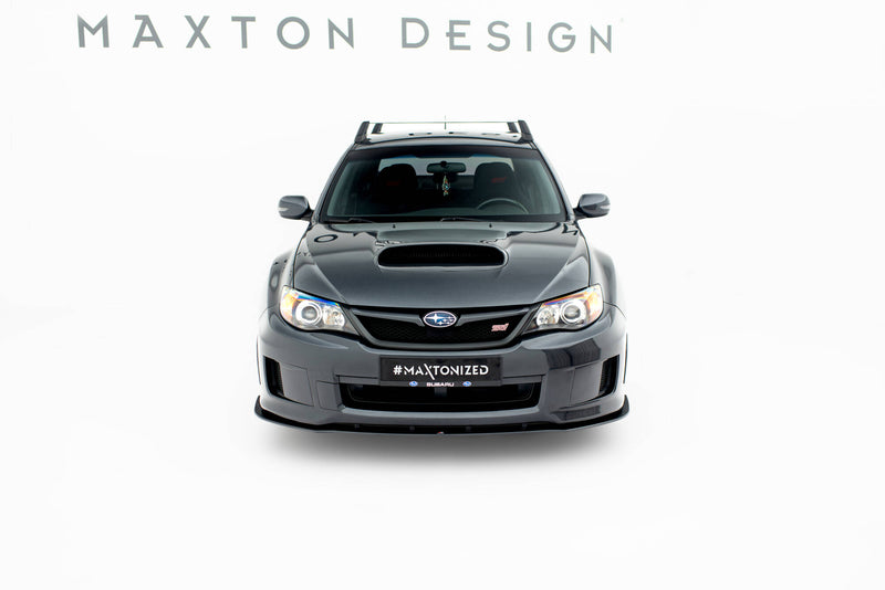 Maxton Design Street Pro Splitter Subaru Impreza WRX STI Mk3 Facelift