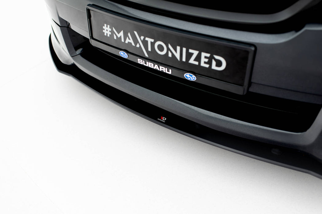 Maxton Design Street Pro Splitter Subaru Impreza WRX STI Mk3 Facelift
