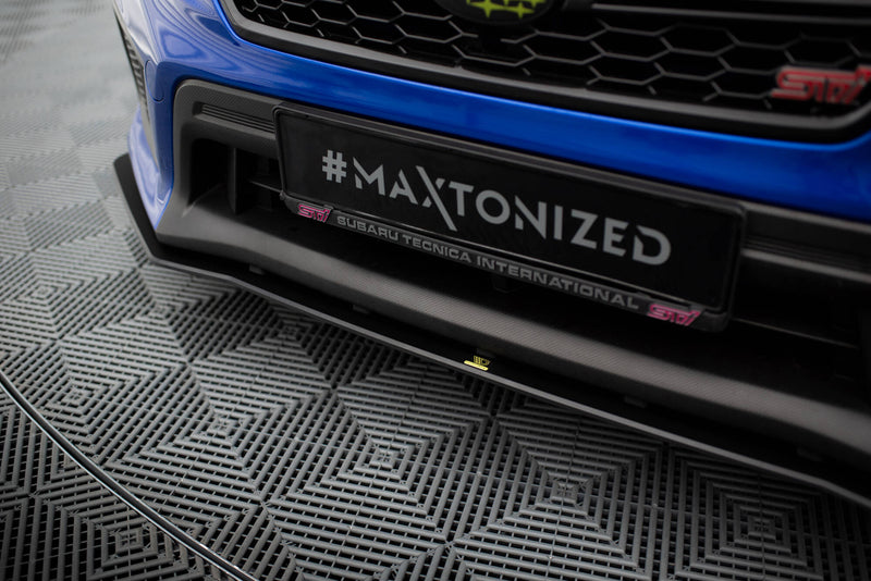 Maxton Design Street Pro Splitter Subaru WRX STI Mk1 Facelift