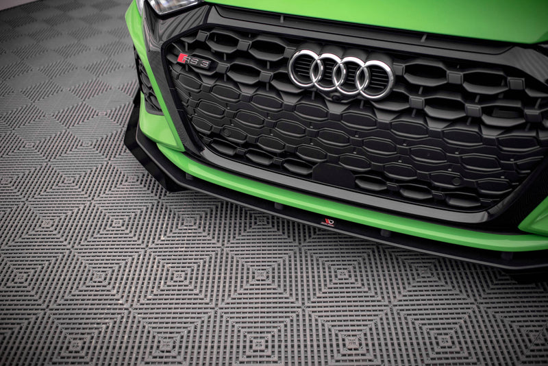 Maxton Design Street Pro Splitter + Flaps V.1 + Flaps Audi RS3 8Y
