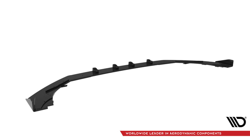 Maxton Design Street Pro Splitter + Flaps V.1 + Flaps Audi RS3 Sedan 8V Facelift