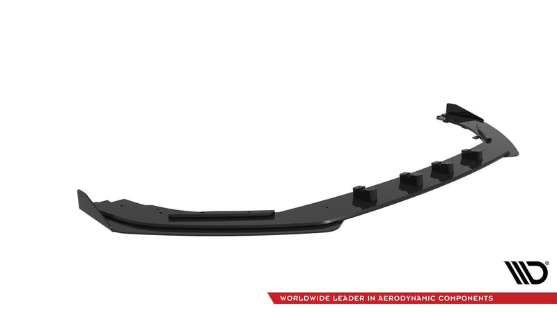 Maxton Design Street Pro Splitter + Flaps V.1 + Flaps Audi RS3 Sedan 8V Facelift