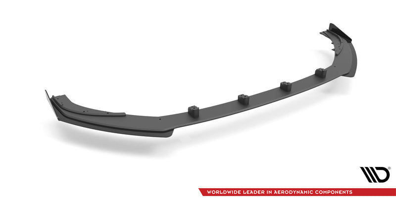 Maxton Design Street Pro Splitter + Flaps V.1 + Flaps for Audi S3 / A3 S-Line Sportback 8V Facelift
