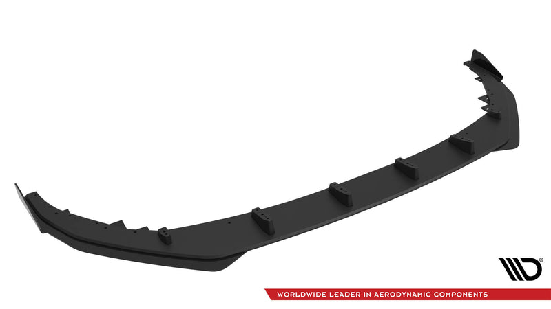 Maxton Design Street Pro Splitter + Flaps V.1 + Flaps for Audi S3 Sportback / A3 S-line Sportback 8Y Facelift