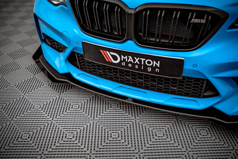 Maxton Design Street Pro Splitter + Flaps V.1 + Flaps BMW M2 Competition F87