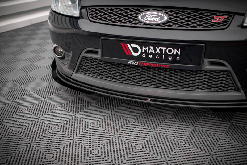 Maxton Design Street Pro Splitter + Flaps V.1 + Flaps for Ford Fiesta ST Mk6
