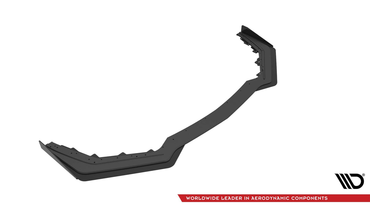 Maxton Design Street Pro Splitter V.1  + Flaps Ford Mustang GT Mk6 Facelift