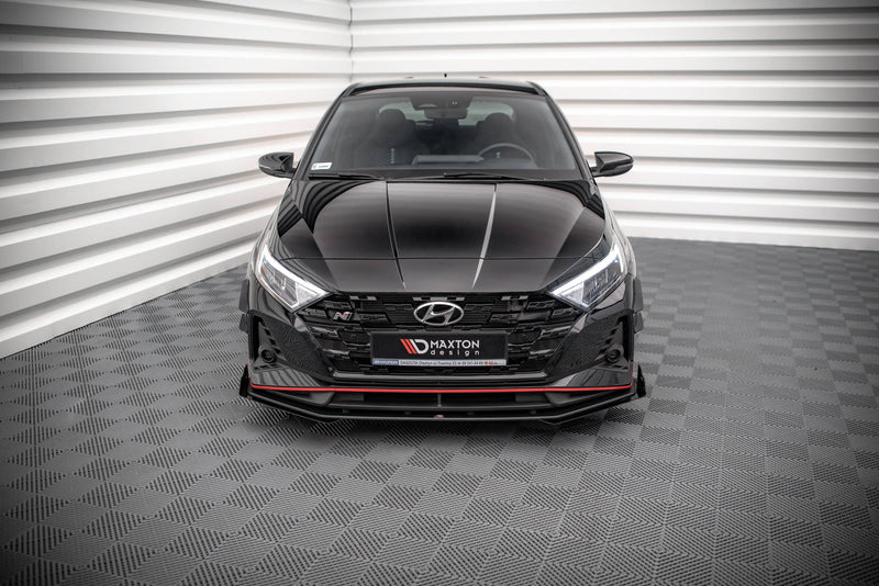 Maxton Design Street Pro Splitter + Flaps V.1 + Flaps Hyundai I20 N Mk3