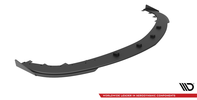 Maxton Design Street Pro Splitter + Flaps V.1 + Flaps for Mazda 3 MPS Mk1
