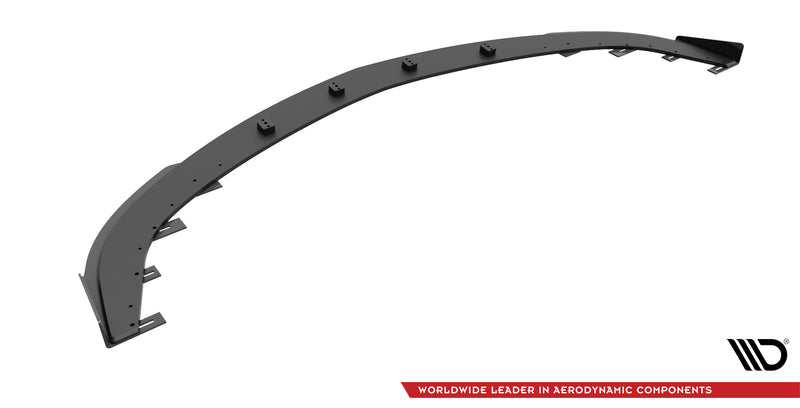 Maxton Design Street Pro Splitter + Flaps V.1 + Flaps for Mazda 3 MPS Mk1