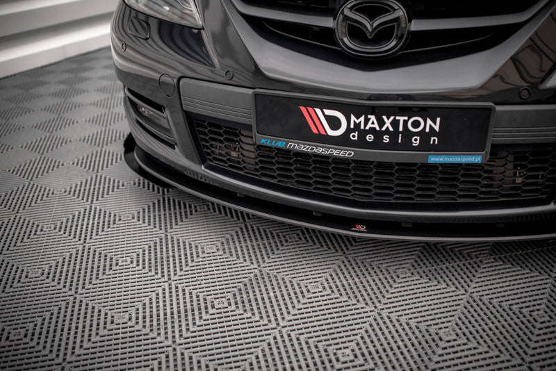 Maxton Design Street Pro Splitter + Flaps V.1 + Flaps for Mazda 3 MPS Mk1