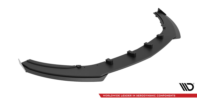 Maxton Design Street Pro Splitter + Flaps V.1 + Flaps for Opel Astra GTC OPC-Line J
