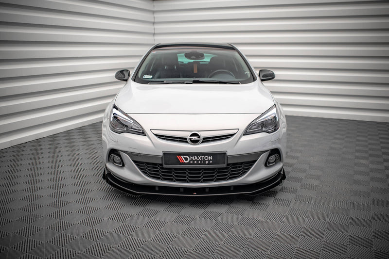 Maxton Design Street Pro Splitter + Flaps V.1 + Flaps Opel Astra GTC OPC-Line J