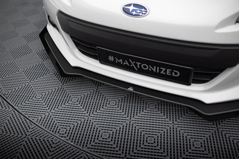 Maxton Design Street Pro Splitter + Flaps V.1 + Flaps for Subaru BRZ Mk1