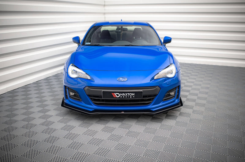 Maxton Design Street Pro Splitter + Flaps V.1 + Flaps for Subaru BRZ Mk1 Facelift