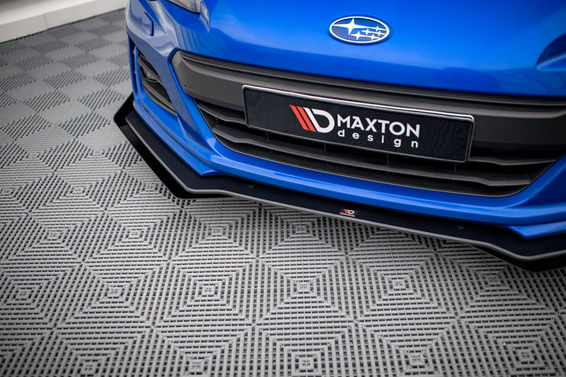 Maxton Design Street Pro Splitter + Flaps V.1 + Flaps for Subaru BRZ Mk1 Facelift