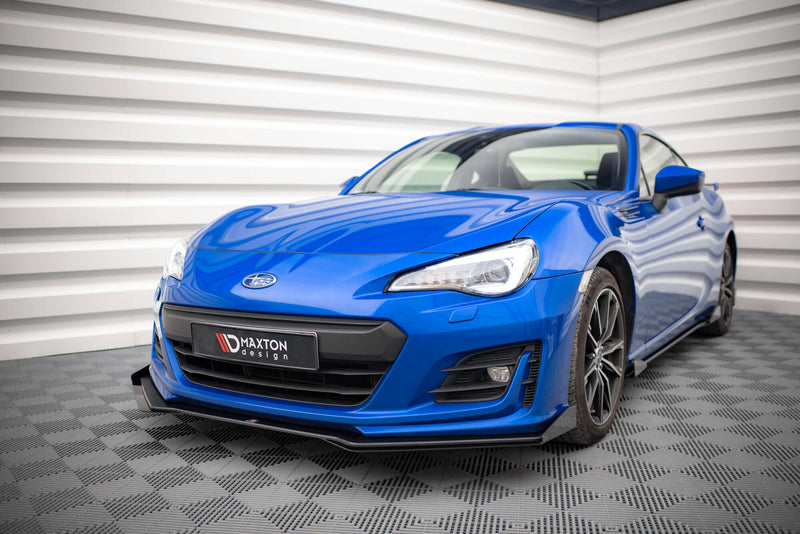 Maxton Design Street Pro Splitter + Flaps V.1 + Flaps for Subaru BRZ Mk1 Facelift