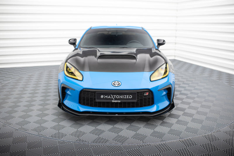 Maxton Design Street Pro Splitter + Flaps V.1 + Flaps for Toyota GR86 Mk1