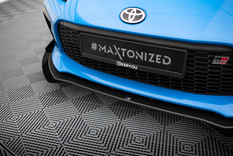 Maxton Design Street Pro Splitter + Flaps V.1 + Flaps for Toyota GR86 Mk1