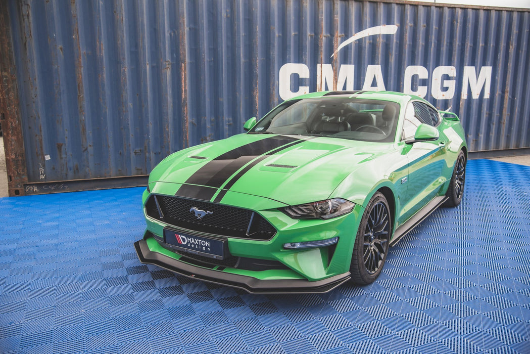 Maxton Design Street Pro Splitter V.1 Ford Mustang GT MK6 Facelift