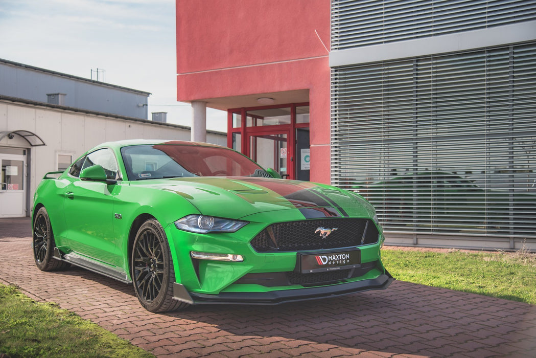 Maxton Design Street Pro Splitter V.2 Ford Mustang GT MK6 Facelift