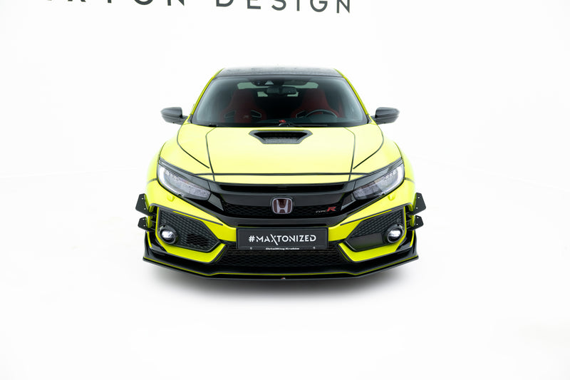 Maxton Design Street Pro Splitter V.2 Honda Civic Type-R Mk10 / Mk10 Facelift