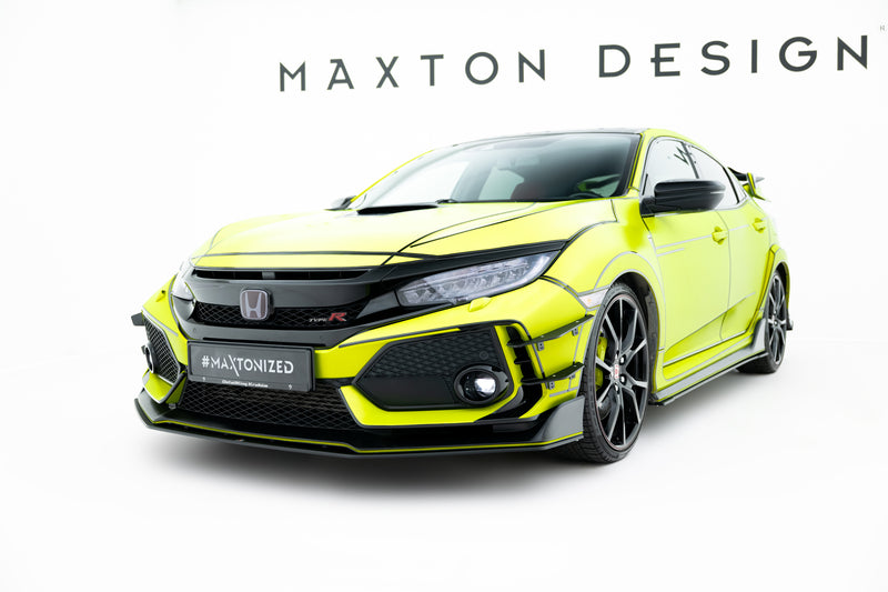 Maxton Design Street Pro Splitter V.2 Honda Civic Type-R Mk10 / Mk10 Facelift