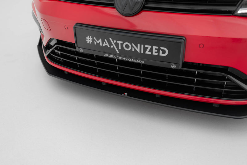 Maxton Design Street Pro Splitter V.2 Volkswagen Golf R / R-Line Mk7 Facelift