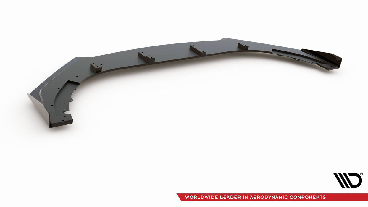 Maxton Design Street Pro Splitter V.3 + Flaps Volkswagen Golf GTI Mk6