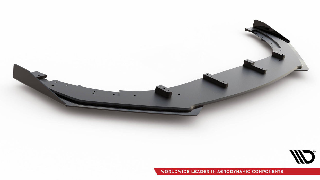 Maxton Design Street Pro Splitter V.3 + Flaps Volkswagen Golf GTI Mk6