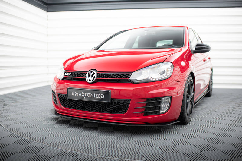 Maxton Design Street Pro Splitter / Frontansatz V.3 Volkswagen Golf GTI Mk6