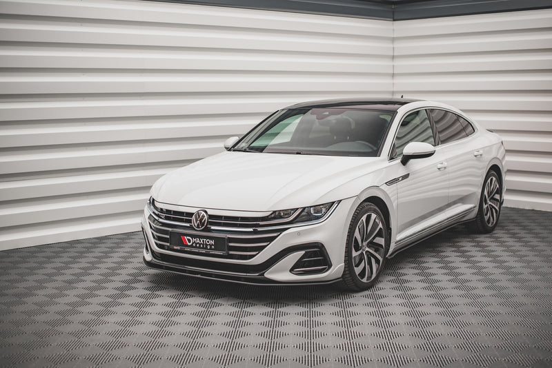 Maxton Design Street Pro Splitter Volkswagen Arteon Sedan / Shooting Brake R-Line Mk1 Facelift