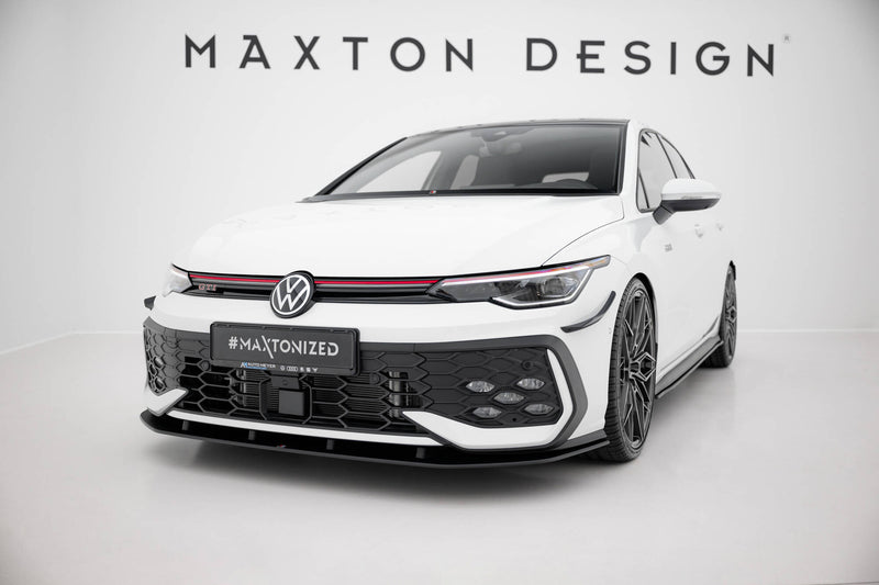 Maxton Design Street ProSplitter for Volkswagen Golf GTI / GTE / R-Line Mk8 Facelift
