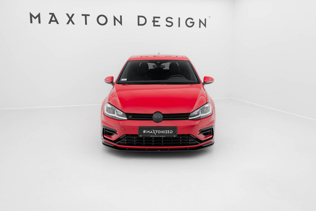 Maxton Design Street Pro Splitter Volkswagen Golf R / R-Line Mk7 Facelift