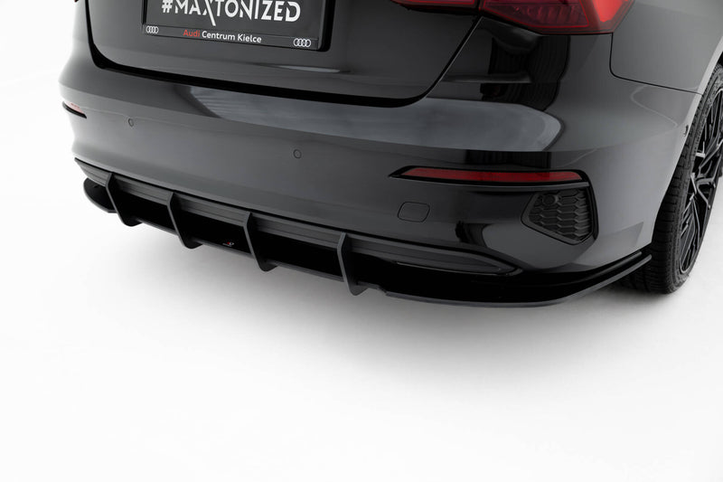 Maxton Design Street Pro Rear Apron Audi A3 Sedan 8Y