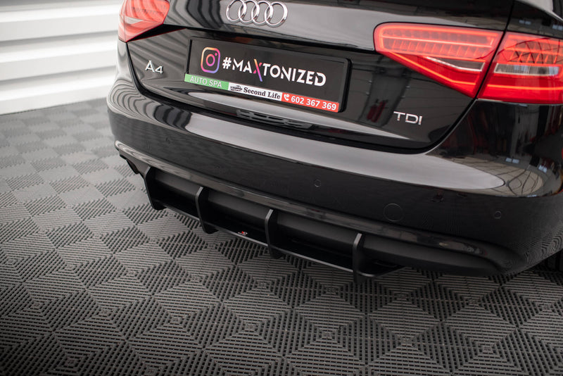 Maxton Design Street Pro Heckschurze Audi A4 B8 Facelift