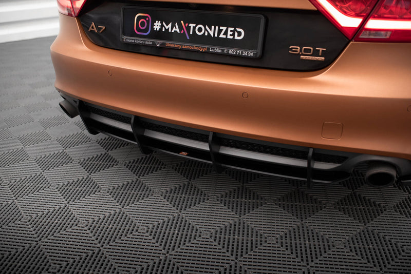 Maxton Design Street Pro Heckschurze Audi A7 S-Line C7