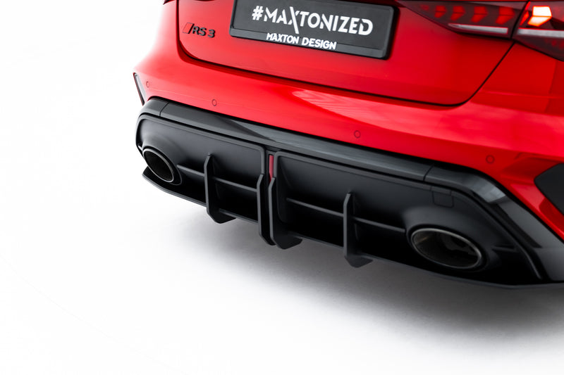 Maxton Design Street Pro Rear Apron Audi RS3 Sedan 8Y Facelift