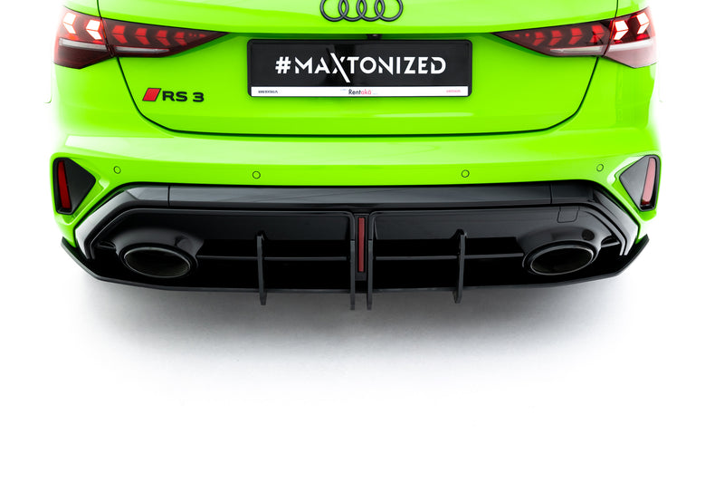 Maxton Design Street Pro Heckschurze Audi RS3 Sportback 8Y Facelift