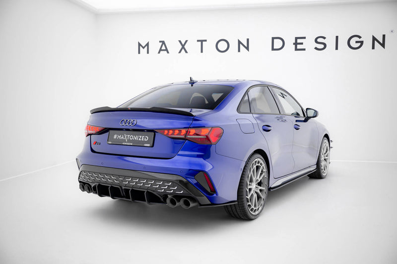 Maxton Design Street Pro Heckschurze Audi S3 Sedan 8Y Facelift