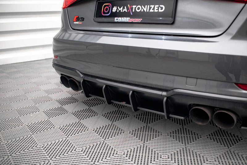 Maxton Design Street Pro Rear Apron Audi S3 Sportback 8V Facelift