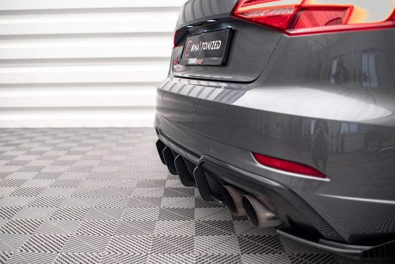Maxton Design Street Pro Rear Apron Audi S3 Sportback 8V Facelift