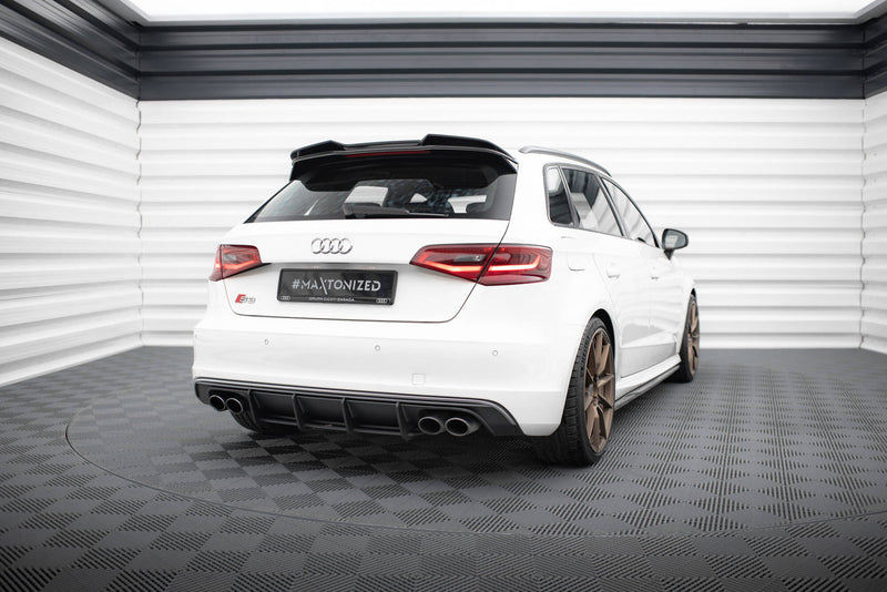 Maxton Design Street Pro Heckschurze Audi S3 Sportback / Hatchback 8V