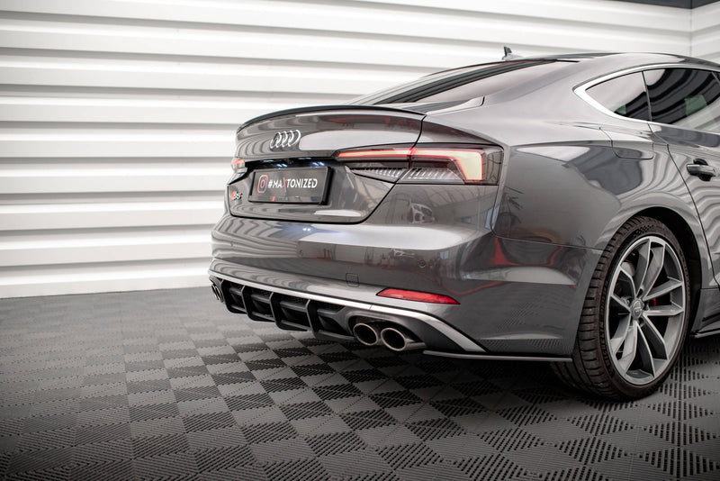 Maxton Design Street Pro Heckschurze Audi S5 Coupe / Sportback F5