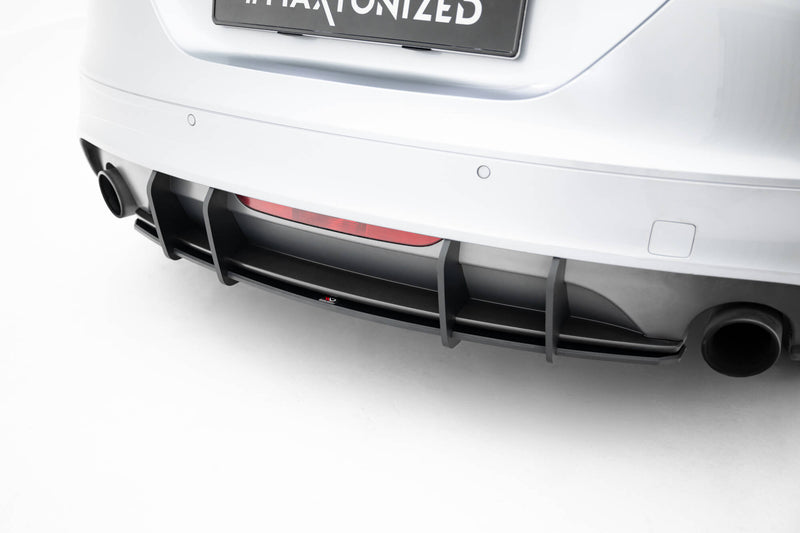 Maxton Design Street Pro Heckschurze Audi TT S-Line 8J Facelift