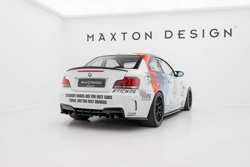 Maxton Design Street Pro Heckschurze BMW 1 M Coupe E82