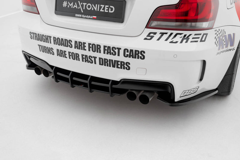 Maxton Design Street Pro Heckschurze BMW 1 M Coupe E82